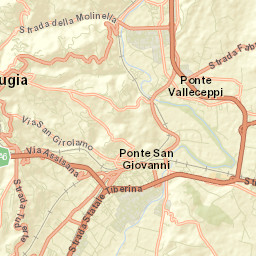 Ponte Felcino Street Map