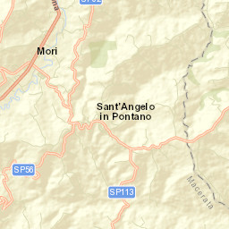 Sant'Angelo in Pontano Street Map