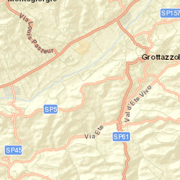 Belmonte Piceno Street Map