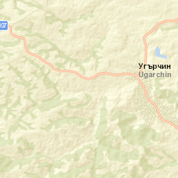 Obshtina Ugarchin Street Map