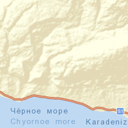 Stantsiya Novyy Afon Street Map