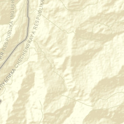 Achkhoy-Martanovskiy Rayon Street Map