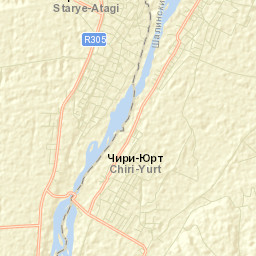 Chiri-Yurt Street Map