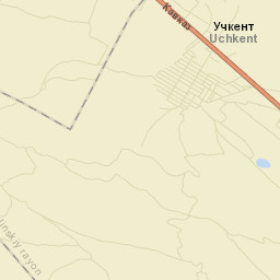 Uchkent Street Map