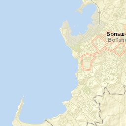 Bol’shoy Kamen’ Street Map