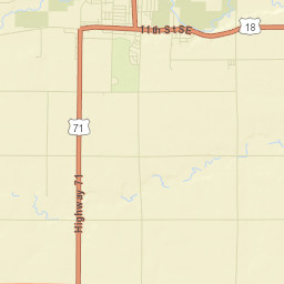 Clay County Street Map