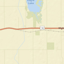 Hancock County Street Map