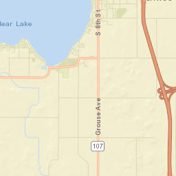 1562 S Shore Dr Clear Lake IA 50428 Street Map