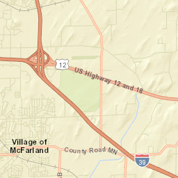 McFarland Street Map