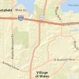 Delafield Street Map