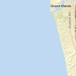Grand Haven Street Map