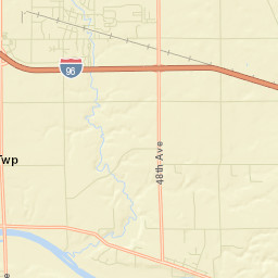 Coopersville Street Map