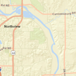 Kent County Street Map