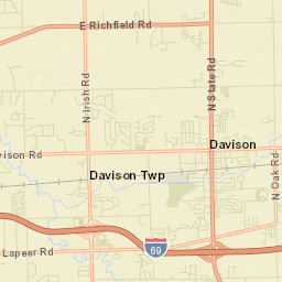 Davison Street Map