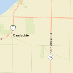 Camlachie Street Map