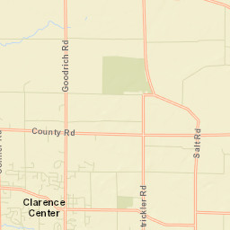 Wolcottsburg New York Street Map