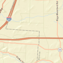 Beulah New York Street Map