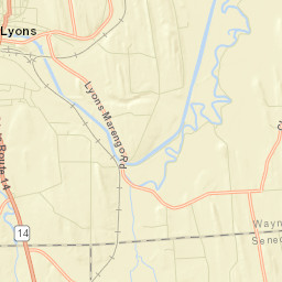 Marengo New York Street Map