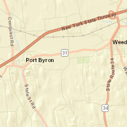 Weedsport New York Street Map