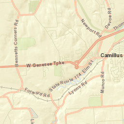 Windcrest Park New York Street Map