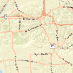 Westvale New York Street Map