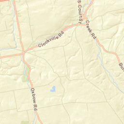 Lenox New York Street Map