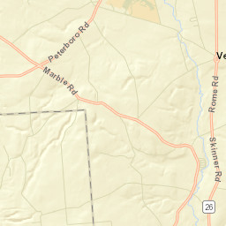 Vernon Center New York Street Map