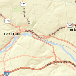 Little Falls New York Street Map