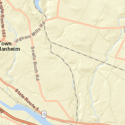 Manheim Center New York Street Map