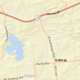 Whiteside Corners New York Street Map