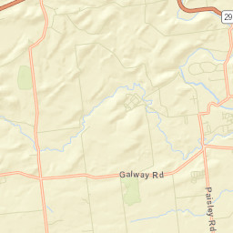 West Milton New York Street Map