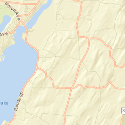 Saratoga Lake New York Street Map