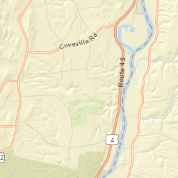Quaker Springs New York Street Map