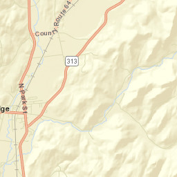 The Plains New York Street Map