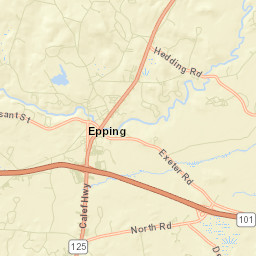 Epping Street Map