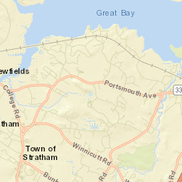Stratham Station Street Map