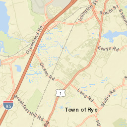 Rye Street Map