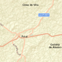 Friol Street Map