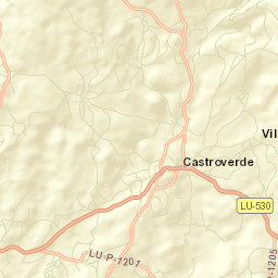 Castroverde Street Map