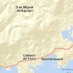 San Miguel de Aguayo Street Map