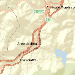Eskoriatza Street Map