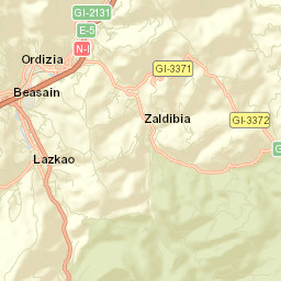 Ordizia Street Map