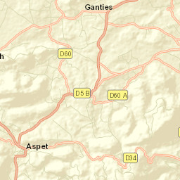 Aspet Street Map