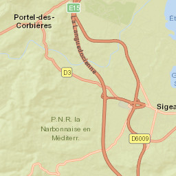 Portel-des-Corbières Street Map