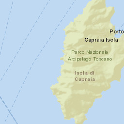 Capraia Isola Street Map