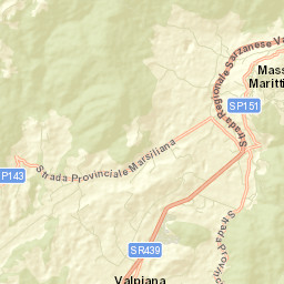 Massa Marittima Street Map