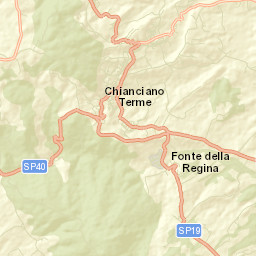 Chianciano Terme Street Map