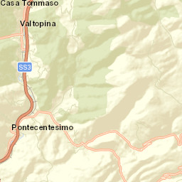 Valtopina Street Map