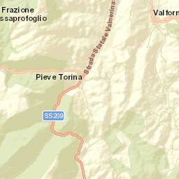 Pieve Torina Street Map
