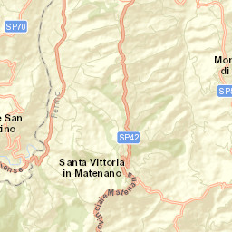 Monteleone di Fermo Street Map
